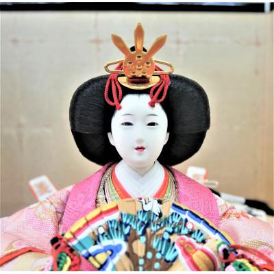 ふるさと納税 小野市 雛人形　京三五親王「桔梗花紋」オリジナル金襴敷　No.35-904-II |  | 03