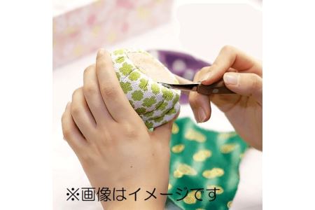 木目込人形・「ラッキーパンダ」の制作体験（2時間講座×2日分）