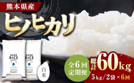 〈令和7年度産米〉 【全6回定期便】 ヒノヒカリ 白米 10kg【株式会社 農産ベストパートナー】お米 コメ 熊本 特A 精米 ごはん 定期便 お米定期 お米定期便 ヒノヒカリ定期 ヒノヒカリ定期便 ひのひかり定期 ひのひかり定期便  令和7年産 [ZBP048]