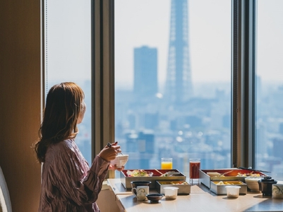 【浅草ビューホテル】禁煙スタンダードツイン[東京スカイツリービュー]1泊朝食付きペアご宿泊券