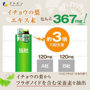 J-65　イチョウの葉エキス粒400粒×３個セット