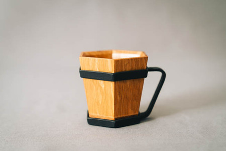 Coffee Cup（ウイスキー熟成樽から作られたコーヒーカップ） No.483