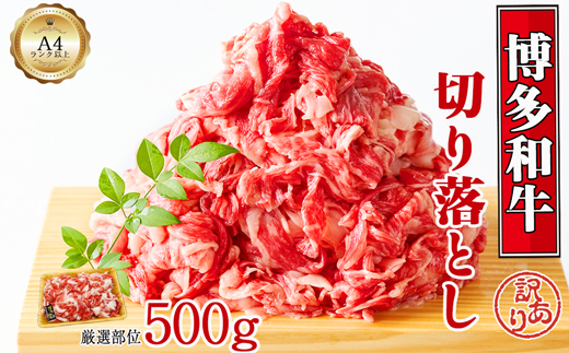 博多和牛切り落とし　500ｇ[H0129]
