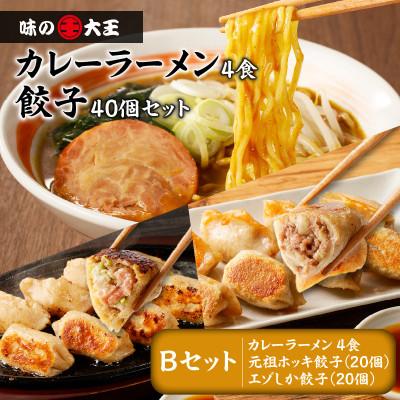 ふるさと納税 苫小牧市 カレーラーメンと餃子 Bセット