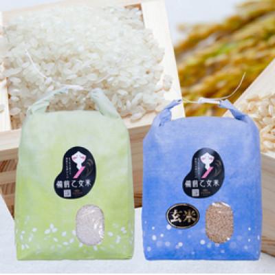 ふるさと納税 岡山市 【石原果樹園】備前乙女米　白米5kg×1袋・玄米5kg×1袋(BOHB05-2)