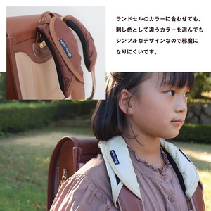 小学生 ランドセル用 ショルダーパッド 【ラベンダー】 肩パッド 肩当てパッド ランドセル 滑り止め 痛み軽減 重さ軽減 ズレ対策 肩こり ジェルトロン 入学 入学祝い 子ども こども ランドセル症候