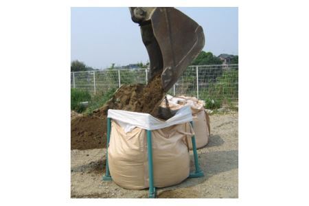 No.117 ビッグスタンド【組立式大型土のう袋立て】　23kg