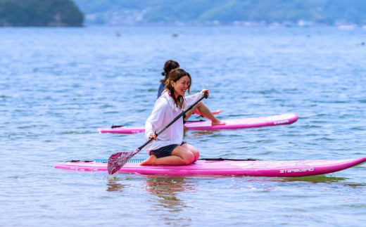 
【広島・尾道】百島でSUP体験 | 2時間利用（2名様ご体験プラン）
