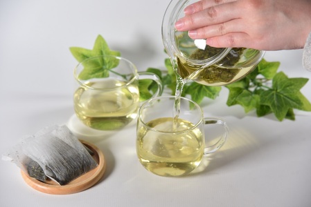 ＜everday 水出し茶 1袋（Lサイズ）＞ 有機緑茶 お茶 茶葉 tea 緑茶 製茶 水出し アイス ティーバッグ マグボトル お手軽 小分け 飲料類 水分補給 国産 宮崎県産 九州産 スポーツ 