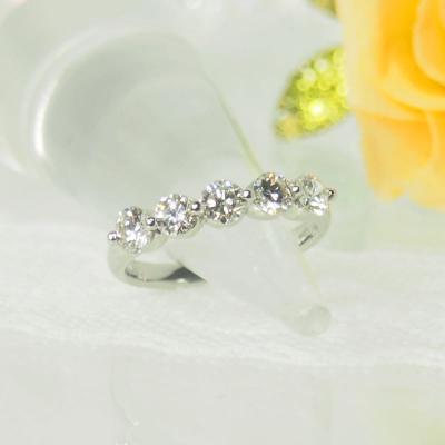 ふるさと納税 甲府市 1ct プラチナ ダイヤモンド リング　HR-008976 |  | 01