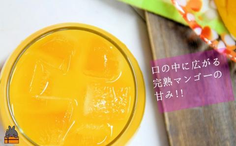～うっとりするおいしさ～徳之島のマンゴージュース（2本） （ 完熟マンゴー ジュース ドリンク フルーツ 果物 果汁 美味しい ビタミン スイーツ 南の島 奄美 鹿児島 ）