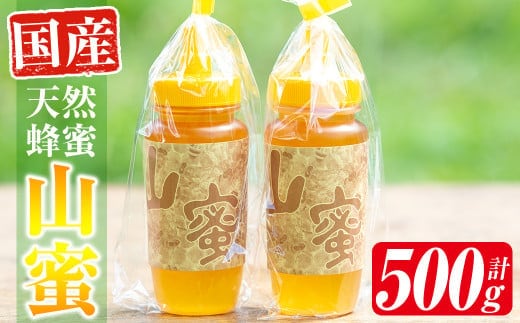 
										
										s054 国産天然山蜜チューブタイプ(250g×2本 計500g) 鹿児島 天然 100％ 純粋はちみつ 蜂蜜 ハニー 国産 チューブタイプ ヨーグルト パン【下市養蜂場】
									