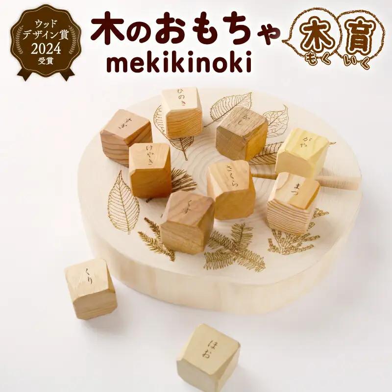 【知育玩具】ウッドデザイン賞受賞！『mekikinoki』  知育 木育 溝渕木材工業