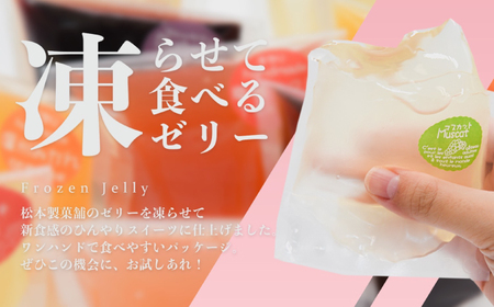 【固まるギリギリのやわらかさを追求】ぷるぷるゼリー 12個入り / ゼリー ぜりー フルーツゼリー 果実ゼリー 食べ比べ / 南島原市 / 松本製菓舗[SFV002]