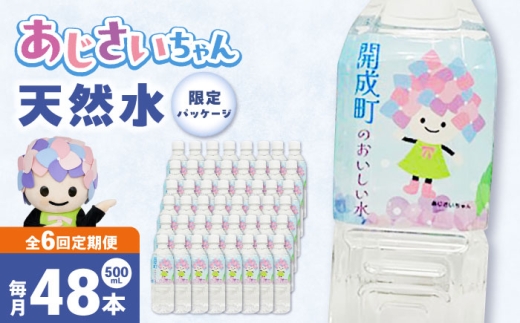 【全6回定期便（毎月お届け）】ミネラルウォーター （500mL×24本）×2箱 [BDBE003-11]