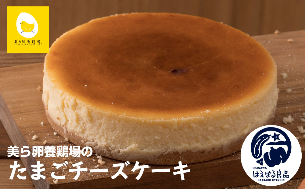 美ら卵養鶏場のたまごチーズケーキ