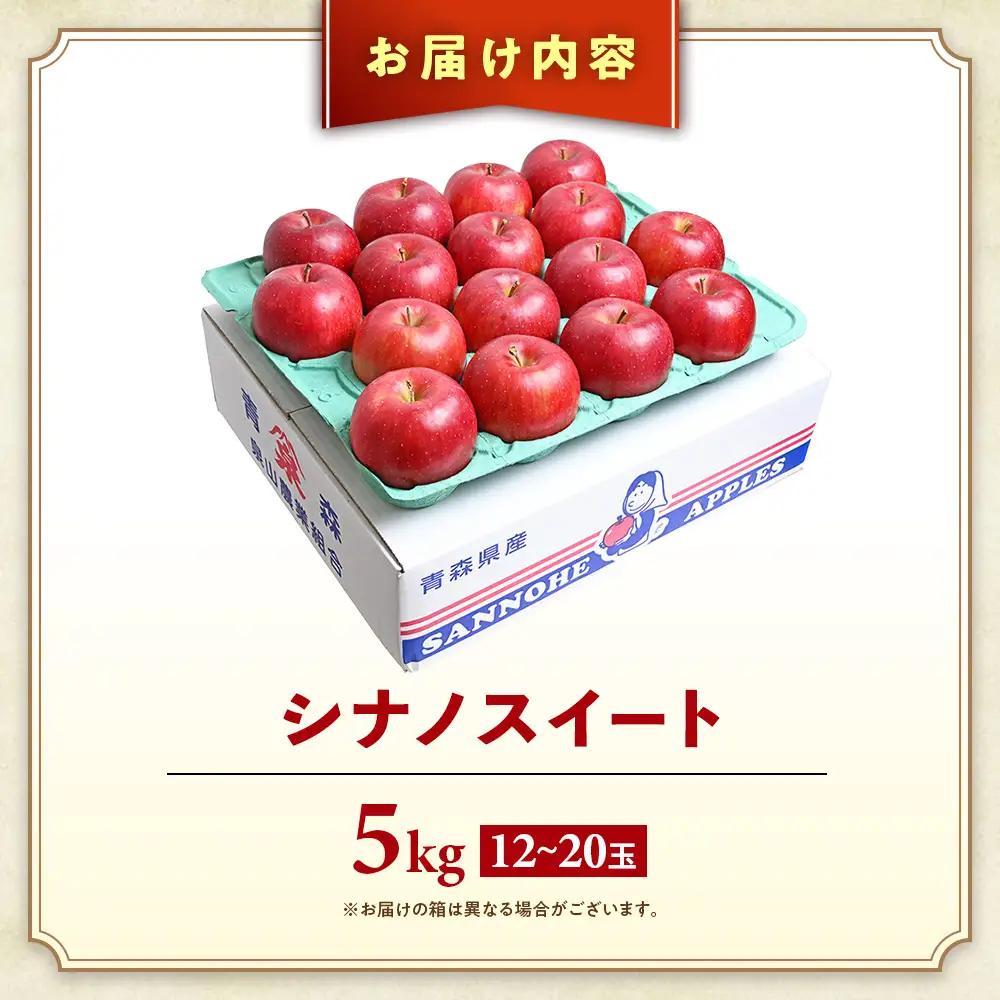 青森県産りんご シナノスイート 約5kg りんご 10月中旬～