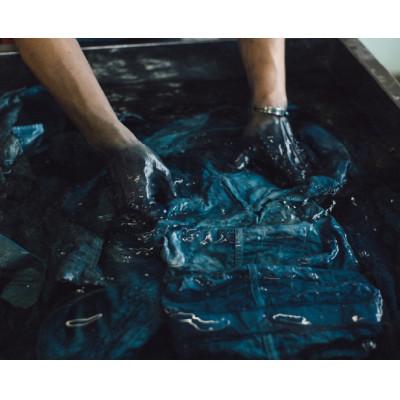 ふるさと納税 木城町 じゅうじ染め キッズTシャツ【藍染め】110サイズ |  | 03