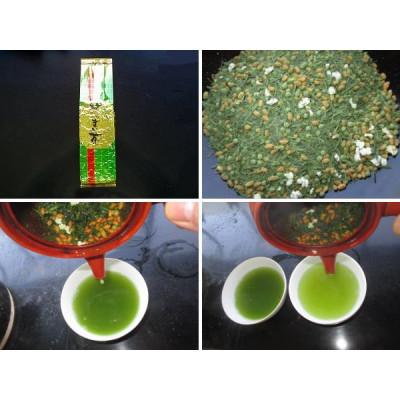 ふるさと納税 島田市 特上玄米茶(抹茶入り玄米茶)200g×5パック