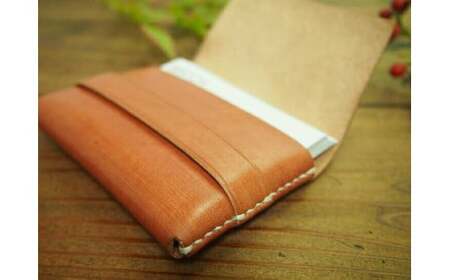 長濱レザーのカードケース「TABA」　滋賀県長浜市/MATCH Leather Works[AQAI001]