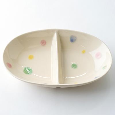 ふるさと納税 瀬戸市 【瀬戸焼】子供用食器セット(あめ玉)贈答品対応 |  | 01