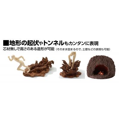 ふるさと納税 八尾市 ジオラマ粘土ジオベース　ダークブラウン超小粒　5個セット(24306)(A319) |  | 03