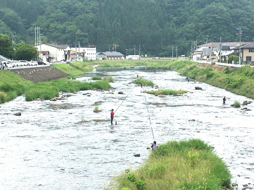 開放的な気分で釣りを楽しむことができます