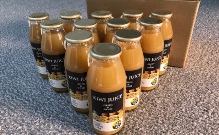 阿武町産完熟 キウイ フルーツ使用 70％ジュース 180ml×12本セット