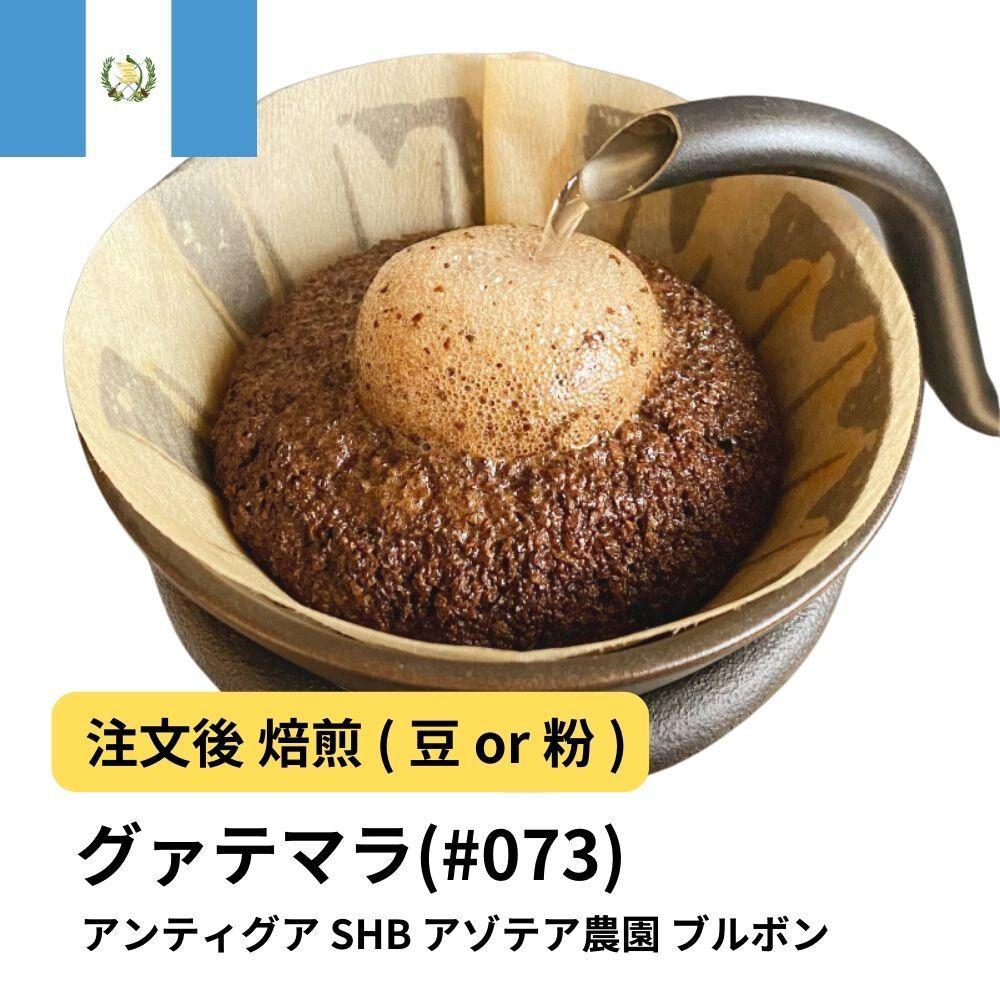 【粉】コーヒー #073 グアテマラ アンティグア SHB アゾテア農園 ブルボン 310g 当日焙煎 大山珈琲