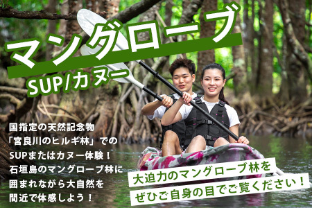 石垣島の自然を満喫！石垣島半日アクティビティ  (利用券 1名様)  NS-1