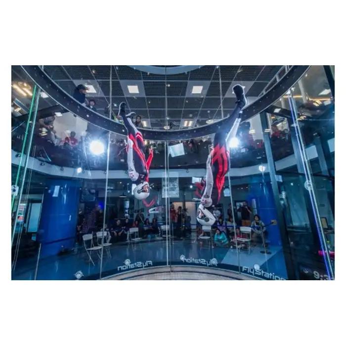 FlyStation 1フライト 体験チケット | インドアスカイダイビング スポーツ 室内 次世代型アトラクション 最大時速360キロメートル 無重力体験 埼玉県 越谷市