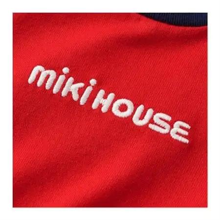 ミキハウス　バックロゴ半袖Tシャツ 120cm【1617597】