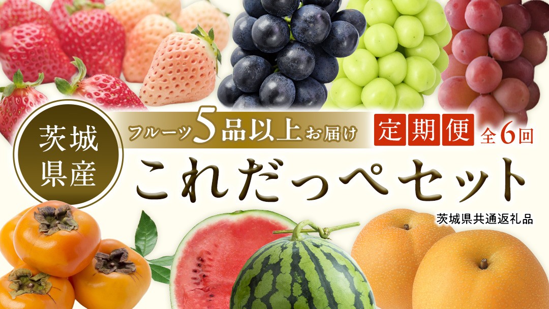 
【定期便】 旬のフルーツはこれだっぺ セット 隔月コース（ 計6回 ）田舎の頑固おやじが厳選！ 定期便 フルーツ 果物 隔月 厳選 季節 旬 詰め合わせ
