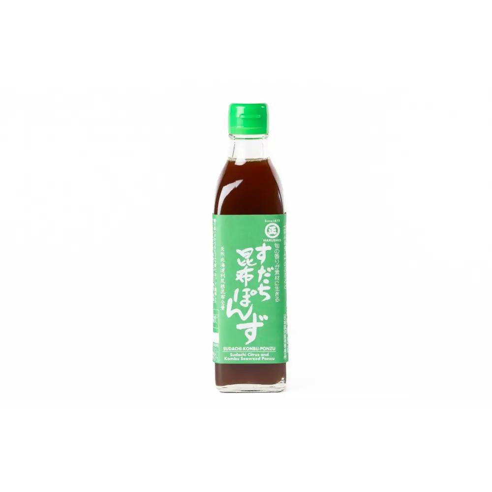 生しぼり橙ぽん酢・すだち昆布ぽんず 2本入セット［SJ17］