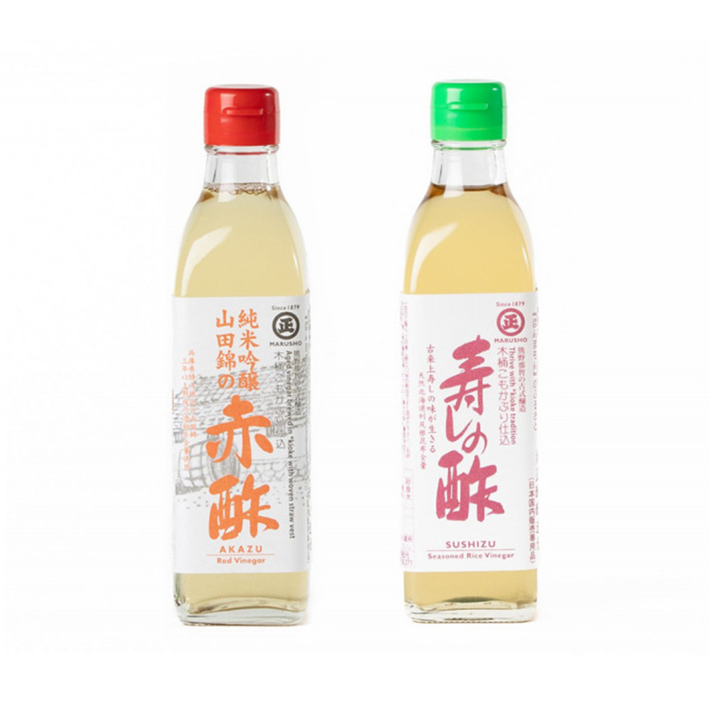 赤酢・古来上寿しの酢 2本入セット［SJ6］CV90006