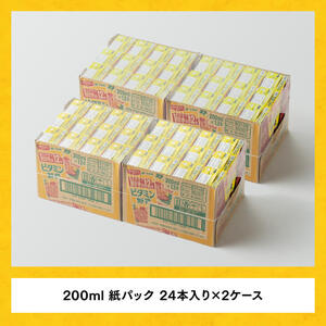 伊藤園 ビタミン野菜（紙パック）200ml×48本【6ヶ月定期便】 【 全6回 伊藤園 飲料類 野菜ジュース ミックスジュース 健康 飲みもの】