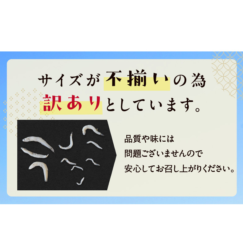 釜揚げしらす 1.6kg 訳あり 家庭用 完全無添加 うす塩仕立て G862-1
_イメージ4