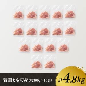 小分け！ 九州産 若鶏 もも 切身 4.8kg 【 肉 鶏肉 国産 若鶏 鶏肉 とり 鶏肉もも モモ 大満足の鶏肉 4kg オーバー 鶏肉の唐揚げ チキン南蛮 鶏肉の照焼 鶏肉じゃが 鶏肉ソテー 鶏肉