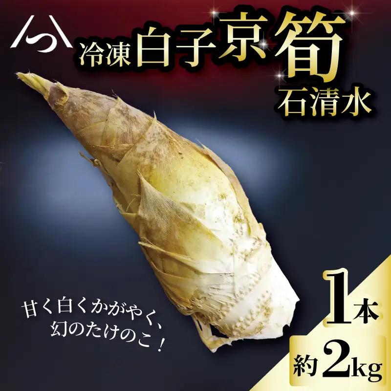 京たけのこをまるまる1本 白子京筍 冷凍 1本2kg たけのこ