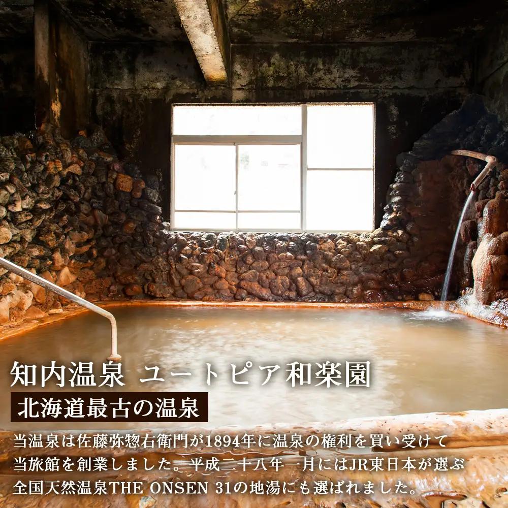 知内温泉の素「女将の湯」30袋《知内温泉 ユートピア和楽園》