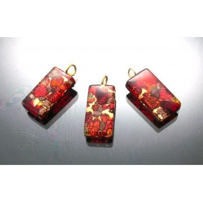 ふるさと納税 和泉市 ベネチアンガラス使いのブラックオニキスネックレス〈情熱〉 |  | 02