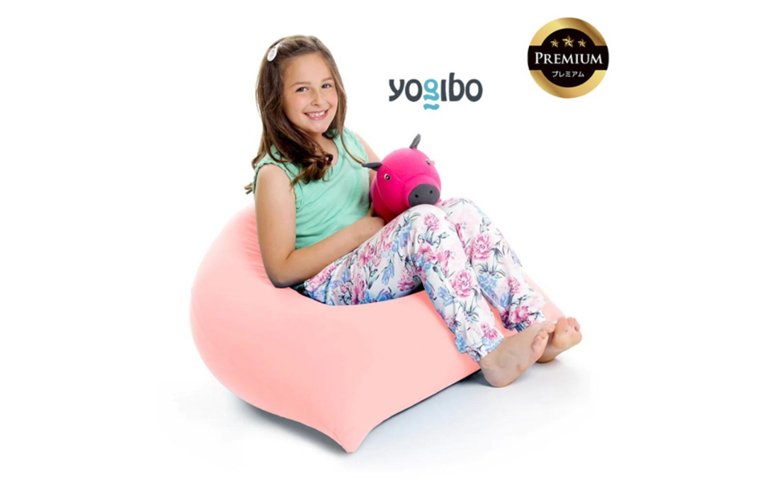 Yogibo Pyramid Premium（ヨギボー ピラミッド プレミアム）＜フラミンゴ＞-[G777-12]