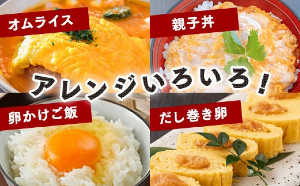 【6ヶ月定期便】【毎月前半発送】相模原市田名のおがわのたまご　ピンク卵 Mサイズ 30個(27個＋割れ補償3個)×6か月