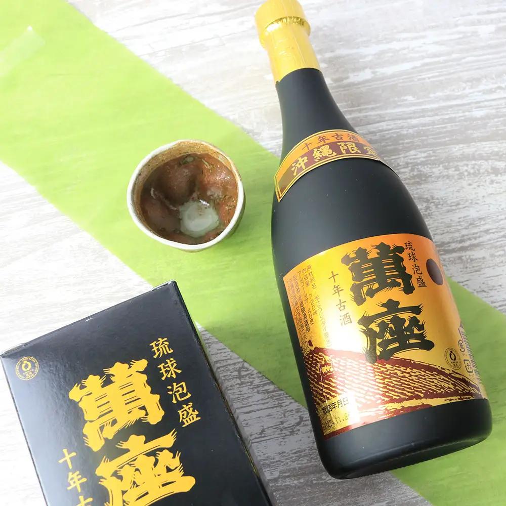 琉球泡盛「萬座」10年古酒 40度（720ml×12本）セット