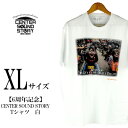 【ふるさと納税】【6周年記念】CENTER SOUND STORY　Tシャツ　白（XLサイズ）【 生活雑貨 日用品 ファッション カジュアル シャツ shirt photoTシャツ 半袖 メンズ レディース 兼用 ユニセックス オリジナル 周年 記念品 プレゼント 贈答 贈り物 ギフト 南国 沖縄土産 】