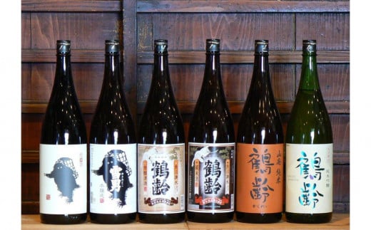 
                  鶴齢1.8L×6本いろいろ飲み比べセット
                