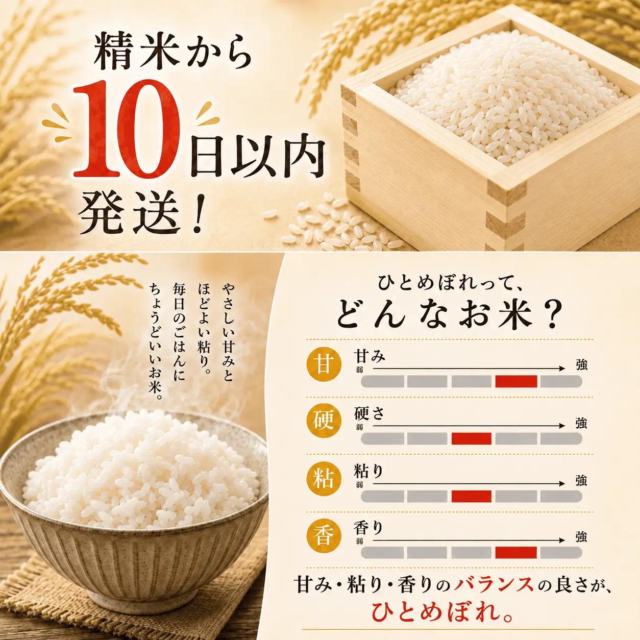【新米】令和8年産 ひとめぼれ 20kg