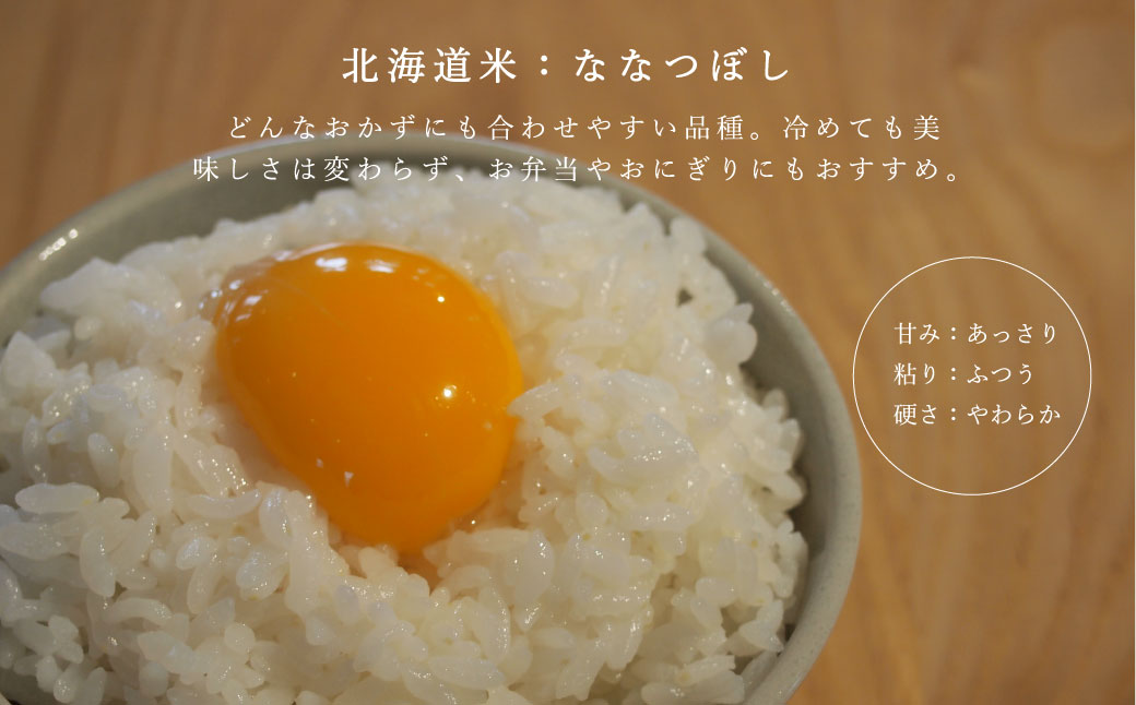 【令和８年産新米先行予約】令和8年産 特A ななつぼし 5kg 特A米 北海道産 北海道米 長谷川農園 5kg以上 当麻町【U-033】