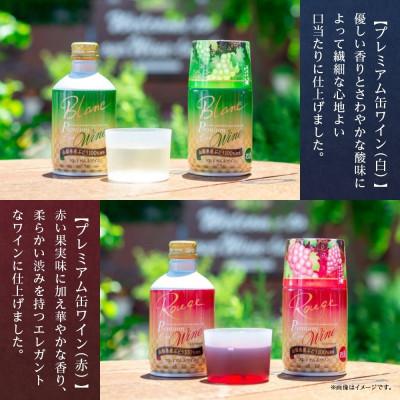 ふるさと納税 笛吹市 無地熨斗 プレミアム缶ワイン 3種セット 計6本入 モンデ酒造 山梨県 笛吹市 |  | 01