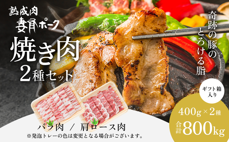 【魚沼銘柄豚】妻有ポーク焼き肉2種セット